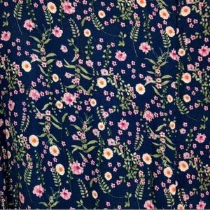 A Loves A Ruffled Mockneck Floral Dress.NWT!